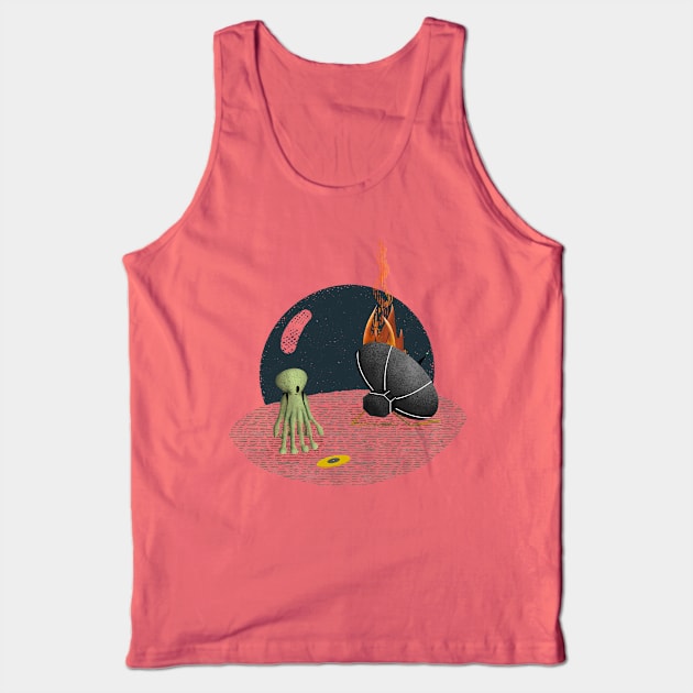 Golden Record Found Tank Top by Catastrocheese